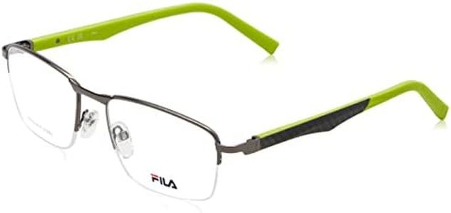 FILA VFI444 Gafas, Total Shiny Gun, 53 para Hombre