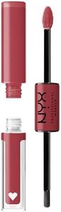 NYX PROFESSIONAL MAKEUP, Shine Loud, High shine lip color, 16HR wear, Vegan Formula - MOVIE MAKER (Pink)