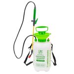 GREEN HAVEN 5 Litre Pump Action Pressure Sprayer - Pump sprayer with Adjustable & Carrying Strap, High-Pressure Spray for Weed Killer Pesticides Fungicides Cleaning