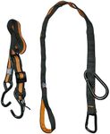 Kurgo Auto Zipline for Dogs, Adjustable Dog Safety Belt Leash, Pet Seat Belt Tether, Reduce Distracted Driving, Includes Dog Leash & Carabiner Clips, 6 feet