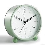 Analog Alarm Clock, 4 inch Super Si