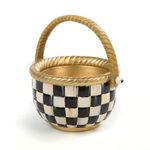 MacKenzie-Childs Courtly Check Basket - Small