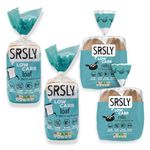 SRSLY Low Carb Bread Freshly Baked Multi Buy Pack | 2 Low Carb Keto Loafs | 8 Low Carb Keto Rolls | Seriously Low Carb | 0.7G Carbs Per Slice | 2G Carbs Per Roll | High Protein & Fibre