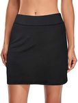 Kimmery Women's Athletic Tennis Skorts Golf Skirts with Pocket Sizes M-3XL