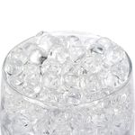 ZOWOKI Water Beads for Vases 6,000 Plus - 50 g Water Gel Jelly Balls Vase Filler - Beads for Floating Candles Making, Wedding Party, Decorative Home Accessories Plants and Craft (50g Clear)