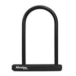 Master Lock 8170D Hardened Steel U-Lock, 6-1/8-Inch Wide, 8-Inch Shackle Clearance , Black