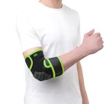 TYNOR Elbow Wrap Neo, Black & Green, Universal, 1 Unit