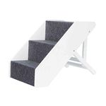 Trixie Height-Adjustable Pet Stairs, 40 x 67 cm, White