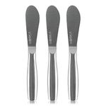 Boska Mini Spreading 3 Knife Set - Copenhagen Stainless Steel Multi-purpose Spreading Knives - Used for Cheese, Butter, Jam, Pastry, and Other Kitchen Daily Spreader Knife - 3 Pieces