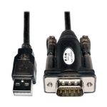 Tripp Lite 5ft USB to Serial Adapter Cable (USB-A to DB9 M/M)(U209-000-R)