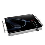 Glen Infrared Induction Stoves 2000w with 3 Preset Cooking Functions, Soft Touch Button with Crystal Glass - touch sensor control digital display- (SA3075IR)