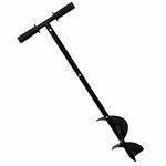 Manual Hand Earth Auger Fence Post Drill Soil Digger Hole Borer Digger 4" 6" 8" (1, 6" (150mm))