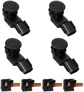 AUTO OCCASION Reverse Backup Sensor Parking Assit Sensor with Connector Compatible with Toyota RAV4 2014-2018 Tacoma 2015-2022 Tundra 2014-2021 4Pcs 89341-0C010