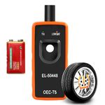 GM TPMS Relearn Tool with Battery, EL-50448 Auto Tire Monitoring System Activation Reset Tool, OEC-T5 Tire Sensor Reset Tool for GM Series Vehicles 2006-2024
