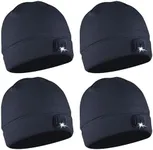 POWERCAP LED Hat Light 150 Lumens Rechargeable Fleece Beanie with Bright Built-in Headlamp Waterproof LED Warm One Size Cap