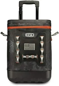 EGO Kryptek Beer Cooler, Fishing Storage Bag, High Tech TPU Fabric, 72 Hour Ice Retention, Food & Snack Holder, Angler Must Have