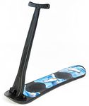 PRISP Foldable Snow Scooter for Kids with Grip Handle - Snowboard Type Board with Handlebar