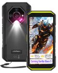 Ulefone Armor X32 Rugged Phone, 12GB+128GB/2TB TF, 48MP+20MP Night Vision, 5.65" Corning Gorilla Glass, MTK G91 Upgradeble to Android 15 4G 3-Card Slot IP68 Outdoor Smartphone SIM Free Unlocked Green
