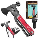 RoverTac Camping Multitool 14-in-1 Multi Tool, Camping Gear Hammer Saw Pliers Bottle & Can Opener Screwdrivers Nylon Sheath, Perfect for Camping Hiking Survival DIY, Unique Gifts for Men Dad Husband