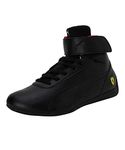 Puma Unisex-Adult Ferrari Neo Cat Mid Black-Black Sneaker - 7 UK (30719501)