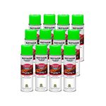 Rust-Oleum 264700 Industrial Choice M1400 System Construction Marking Paint, Fluorescent Green