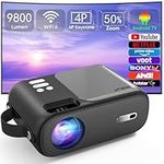 Mini Projector, Horlat 5G WiFi Blue