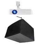 Projector Ceiling Cover,Projector Dust Cover Case Protector,UV-Resist,Waterproof,Dust-Proof,Adjustable Projector Cover,Fit for Ceiling Mounted Projector and Universa Projector