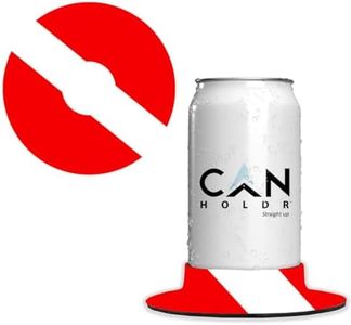 CanHoldr Ultimate Suction Cup Drink Holder for Cans, Bottles, Mugs & More | 2 Pack | Perfect On The Go Can Holding System Securely Mounts on Numerous Surfaces | Dive Flag