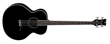 Dean Acoustic-Electric Bass, Classic Black