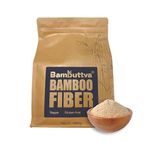 Bambuttva Bamboo Fiber Flour | Vegan Flour | Gluten Free Flour | Organic Flour | High Fiber Flour | (1KG Pack)