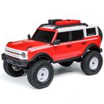 Axial SCX24 Ford Bronco Heritage Edition 4X4 Ready to Run RC Rock Crawler 1:24 Brush Motor Offroad Truck Remote Control Extra Torque Includes Battery and Charger Red