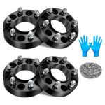 BDFHYK 6x135mm Wheel Spacers, 1.5 inch Hubcentric Wheel Spacer Compatible with F150 Expedition Lobo 2015-2022,Forged 6 Lug Wheel Adapters M14x1.5 & 87.1 mm Hub Bore Compatible with Navigator, Set of 4