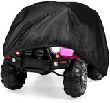 Hymisul 2 Seater Ride On Car Cover Waterproof, 420D Large Cover for Power Wheels Jeep Truck Kid's Electric Vehicles Cover- All Weather Protection Universal Fit