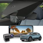 Fitcamx Dashcam Front Rear 2160P+1080P Compatible with Hyundai IONIQ 5 2022 2023 2024 SEL Limited (with Auto Dimming), OEM 4K Video WiFi, Loop Recording, G-Sensor, WDR Car Camera, 128GB Card