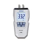 Metravi ET-99P Differential Pressure Manometer measuring -5000Pa to +5000Pa, with backlit LCD display and Data Hold