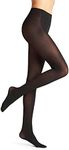 FALKE Women's Pure Matt 50 Denier Tights, Matte Hosiery, Casual or Dress Clothing, Semi-Opaque Mid-Thick, Nylon, Black (Black 3009) - Sustainable, S, 1 Pair