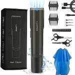 Hair Clippers for Mens in Professional Vacuum, Cordless Trimmer for Men Beard Trimmer Kit with Vacuum Powerful Hair Suction, Waterproof, Rechargeble for Beards, Facial Hair, Stubble