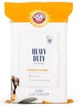 Arm & Hammer for Pets Heavy Duty Multipurpose Bath Wipes for Dogs, Travel Size, Mango Scent | All Purpose Dog Wipes Remove Odor & Refresh Skin for Pets | 30 Ct Pack of Travel Pet Wipes