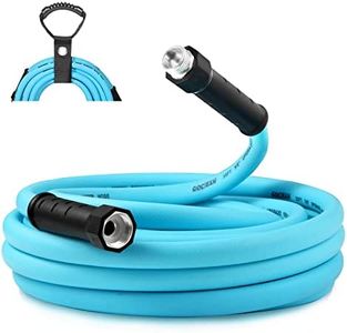 Gociean 25ft Upgraded RV Water Hose with Storage Straps, 5/8" RV Drinking Water Hose, Leak Free and Anti-Kink Design, Camper Fresh Water Garden Hose for RV, Camper, Truck and Car