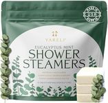 Yareli Shower Steamers Aromatherapy, 12 Pack, for Women and Men - Sinus Relief and Self Care - Eucalyptus Mint