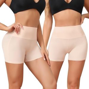 JOYSHAPER Boyshorts Panties for Women Slip Shorts for Women Under Dress Anti Chafing Underwear 2 Pack