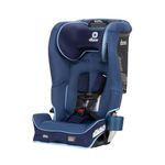 Diono Radian 3R SafePlus, All-in-One Convertible Car Seat, Rear and Forward Facing, SafePlus Engineering, 10 Years 1 Car Seat, Slim Fit 3 Across, Blue Surge