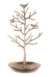 Inviktus Silver Birds Tree Jewelry Stand Display Earring Necklace Holder Organizer Rack Tower by INVIKTUS