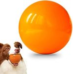 DLDER Dog Balls Indestructible,Solid Rubber Dog Ball Toys,Durable Bouncy Balls for Dogs Aggressive Chewers,100% Safe & Non-Toxic,Floating Dog Chew Toy Ball for Medium&Large Dogs to Play and Fetch.