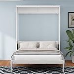 Queen Size Murphy Bed with Desk,Cab