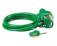 Crazy.Stuff Kids Crocodile Bicycle Lock - Green