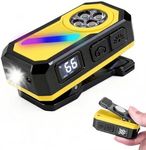 LETOUR Rechargeable EDC Flashlight, 300 Lumens Dual Light Sources, Clip-on Torch with Magnetic Attachment, USB-C Charging for Working, Cycling, Reading, Safety Warning