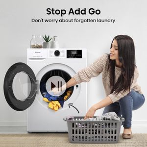 Hisense 12kg Front Load Washing Machine – Large Capacity