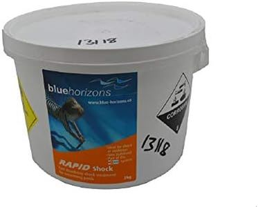 Blue Horizons Rapid Shock 2kg For Swimming Pools Fast Dissolving Shock Granule