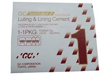 GC Glass Ionomer Luting Cement 35Gm No 1 5.5X6X5" White